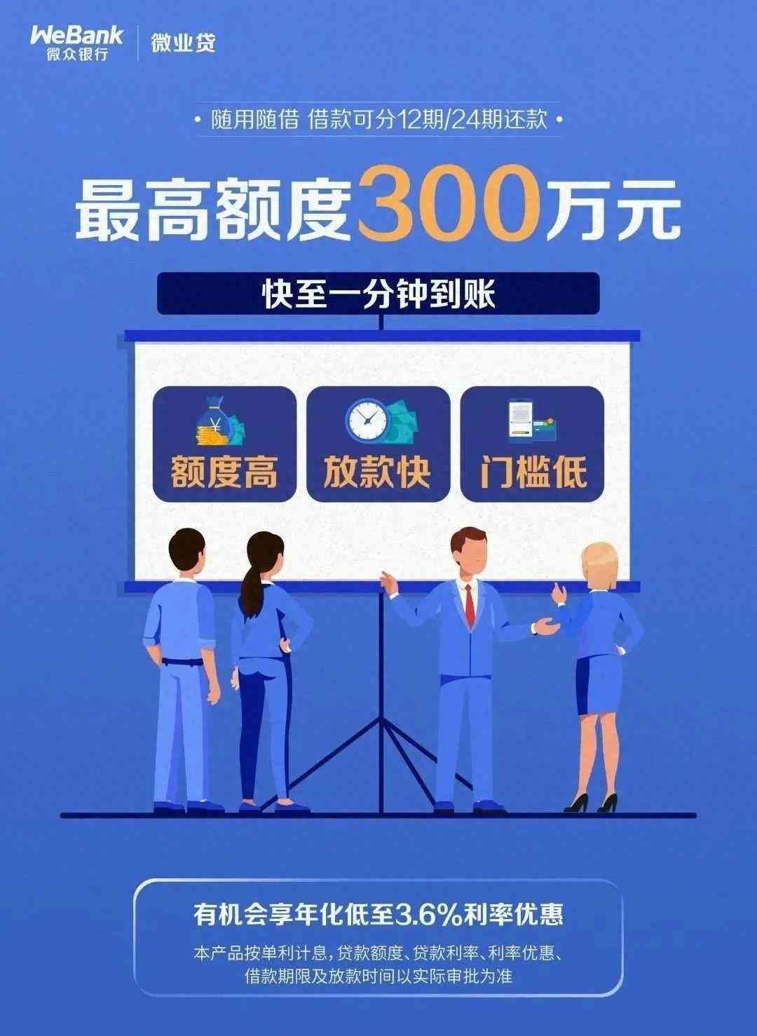 微众银行微业贷申请条件(【微众银行-微业贷】又双叒新增了32个准入地区,产品大纲)(图1) 微众银行微业贷申请条件(【微众银行-微业贷】又双叒新增了32个准入地区,产品大纲)(图1)