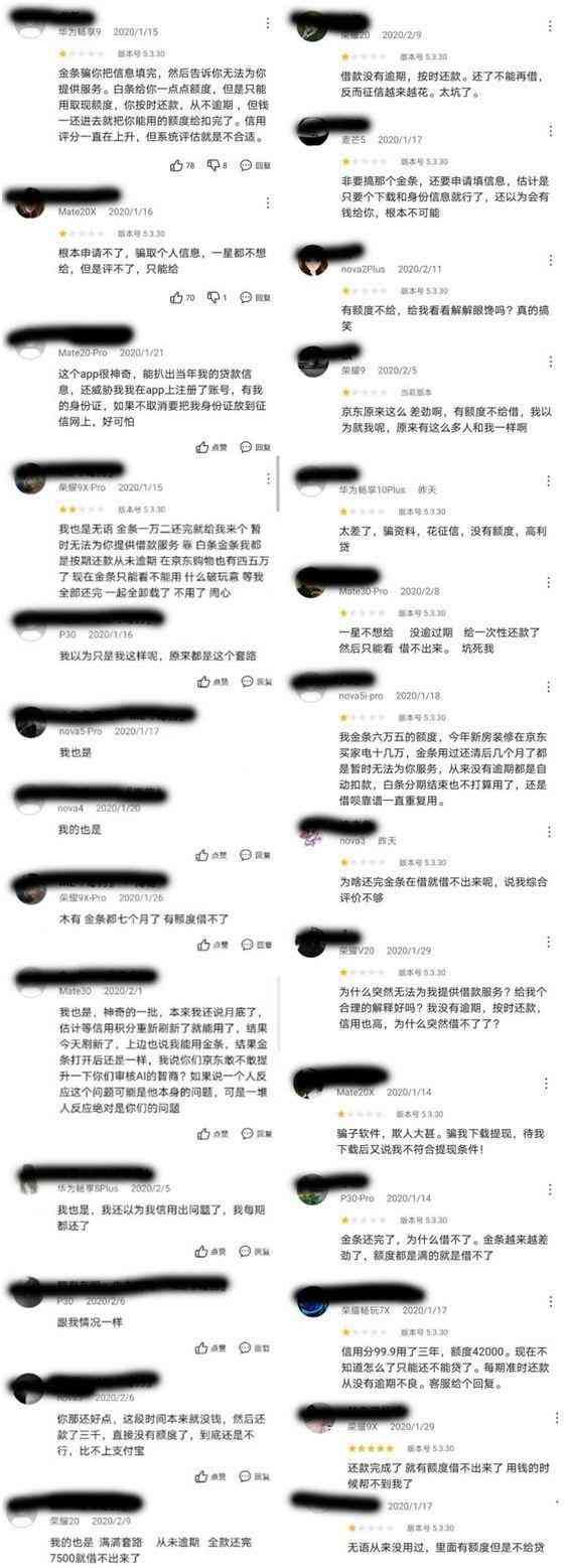 为什么金条有额度不让借(青财经|观察:用户投诉京东金条 审批了额度却无法借款)(图2) 为什么金条有额度不让借(青财经|观察:用户投诉京东金条 审批了额度却无法借款)(图2)