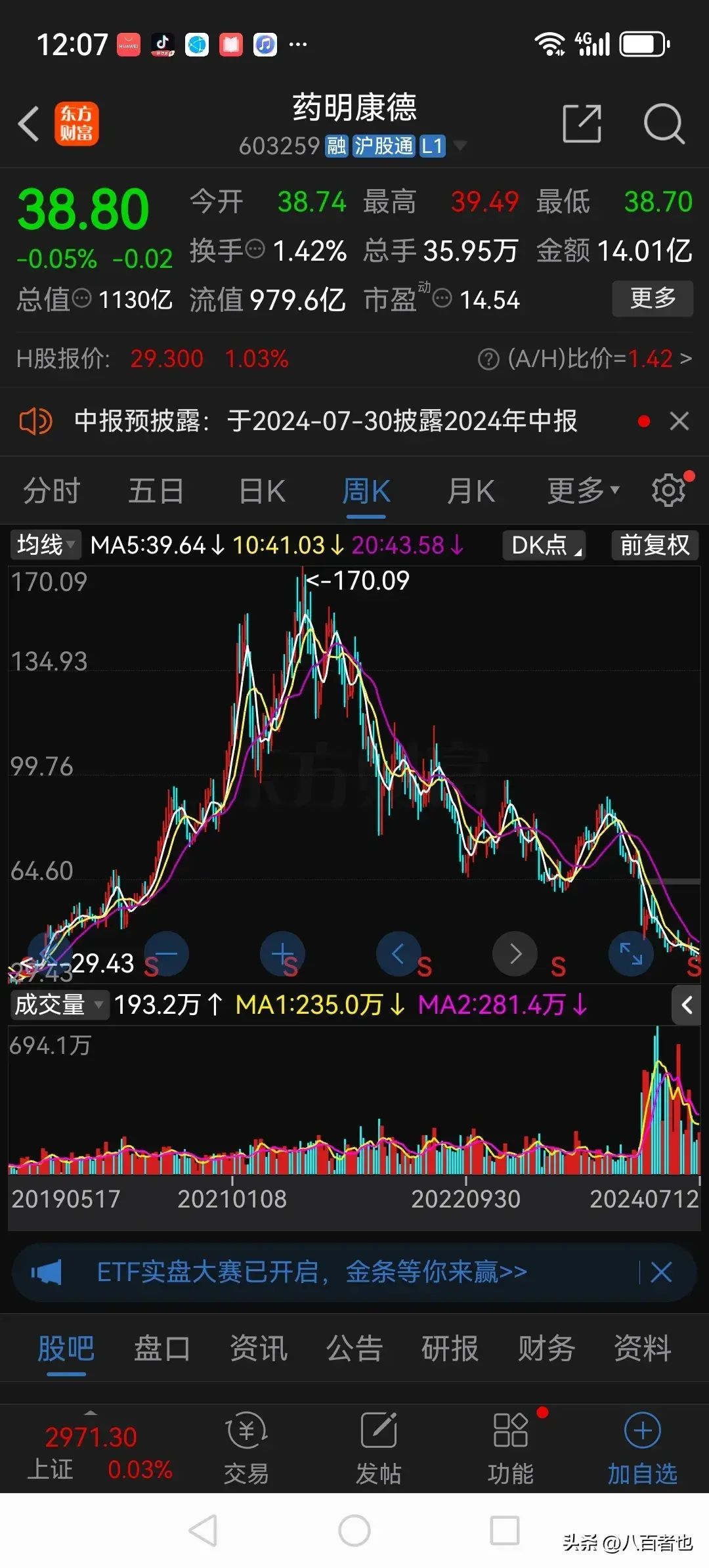 白马股票有哪些(散户“中毒”最深的十大白马股,现在个个不忍直视)(图3) 白马股票有哪些(散户“中毒”最深的十大白马股,现在个个不忍直视)(图3)