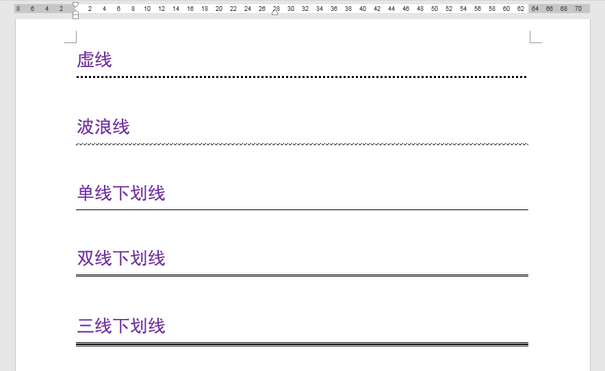波浪号在键盘上怎么打(Word办公技巧:虚线、波浪线等不同类型下划线的快速输入办法)(图1) 波浪号在键盘上怎么打(Word办公技巧:虚线、波浪线等不同类型下划线的快速输入办法)(图1)