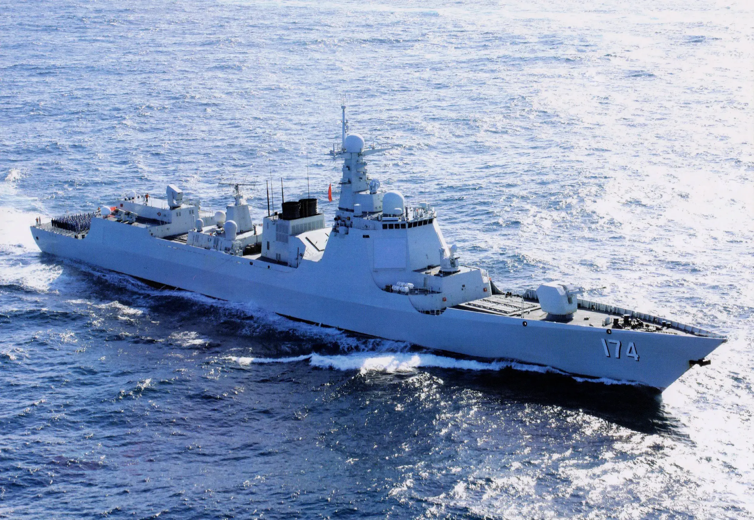 中国海军舰艇大全(2023年中国海军新服役和下水主战舰艇大盘点,列强竟是我自己!)(图10) 中国海军舰艇大全(2023年中国海军新服役和下水主战舰艇大盘点,列强竟是我自己!)(图10)