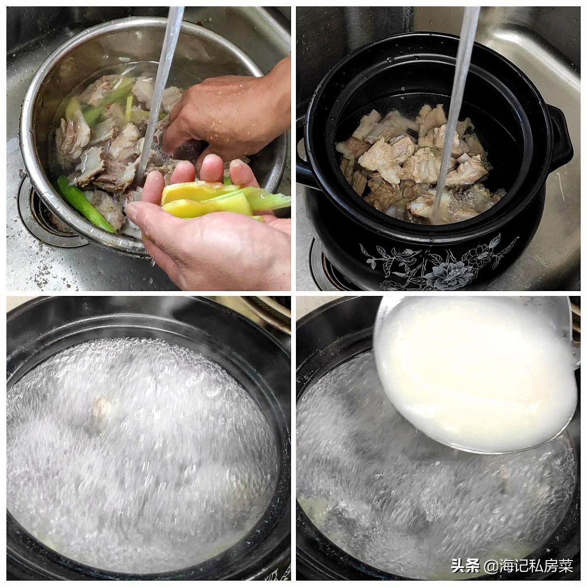 羊排怎么炖好吃家常做法(清炖羊排,老爸的拿手菜,汤鲜味浓,羊肉软烂,连萝卜都非常好吃)(图5) 羊排怎么炖好吃家常做法(清炖羊排,老爸的拿手菜,汤鲜味浓,羊肉软烂,连萝卜都非常好吃)(图5)
