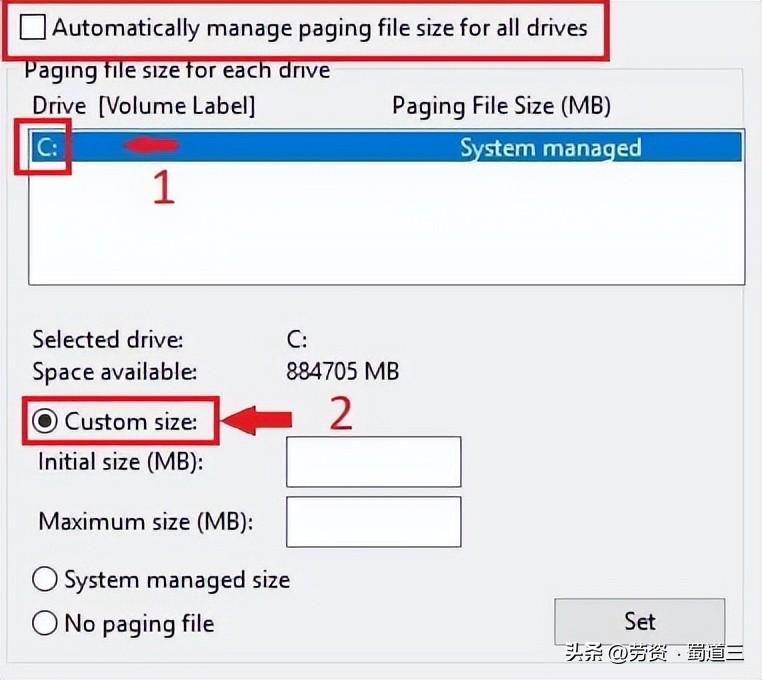 win11虚拟内存不足怎么办(如何在 Windows 11 中调整虚拟内存大小)(图7) win11虚拟内存不足怎么办(如何在 Windows 11 中调整虚拟内存大小)(图7)